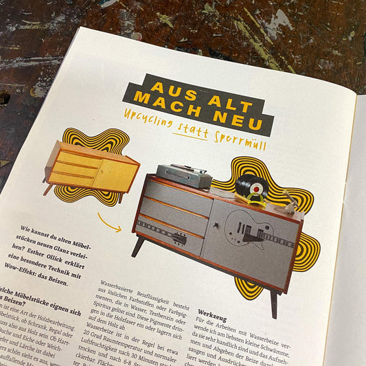"Aus Alt mach Neu" - Upcycling statt Sperrmüll - Werkstattfürschönes