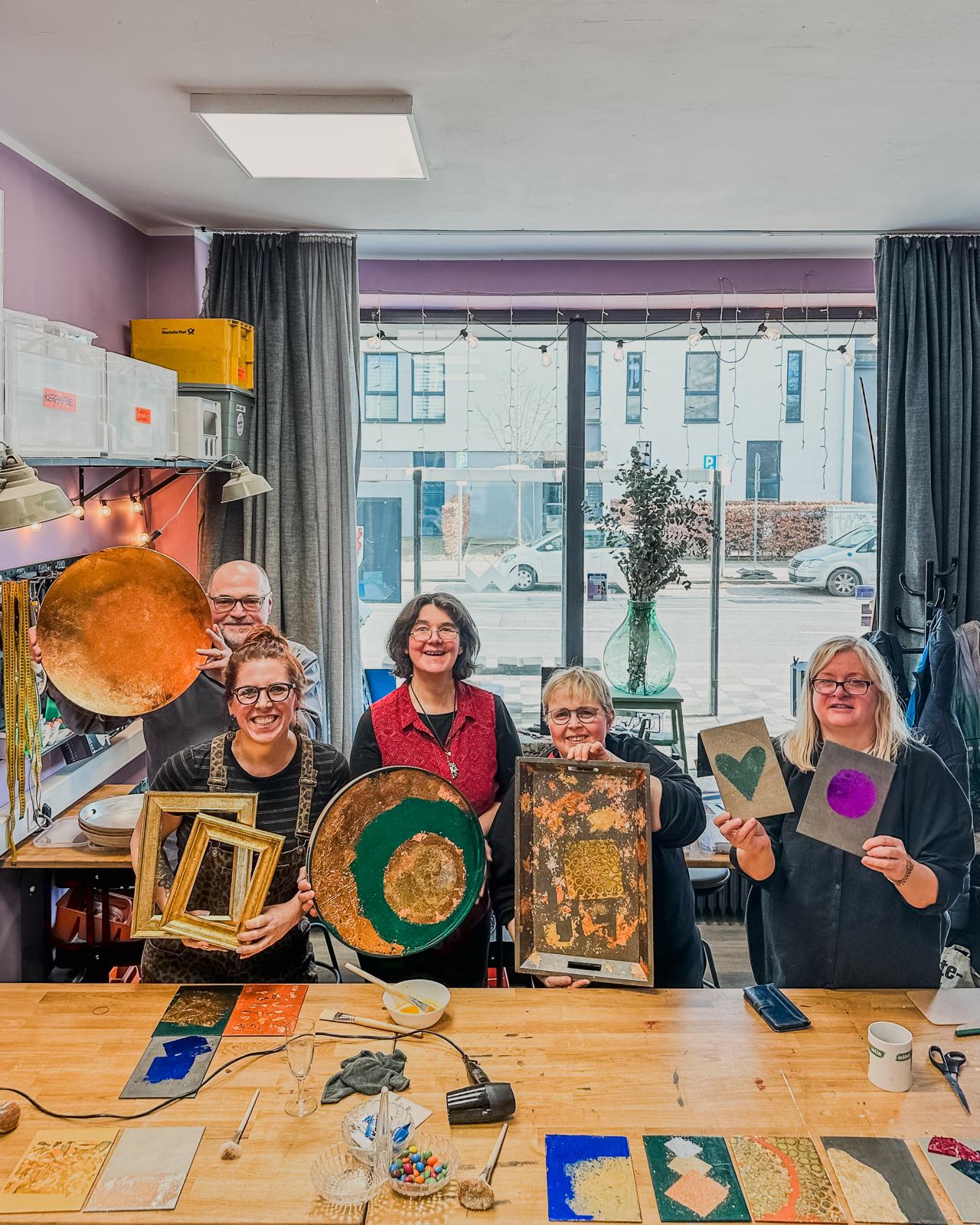 Workshop: Blattmetall-Veredelung