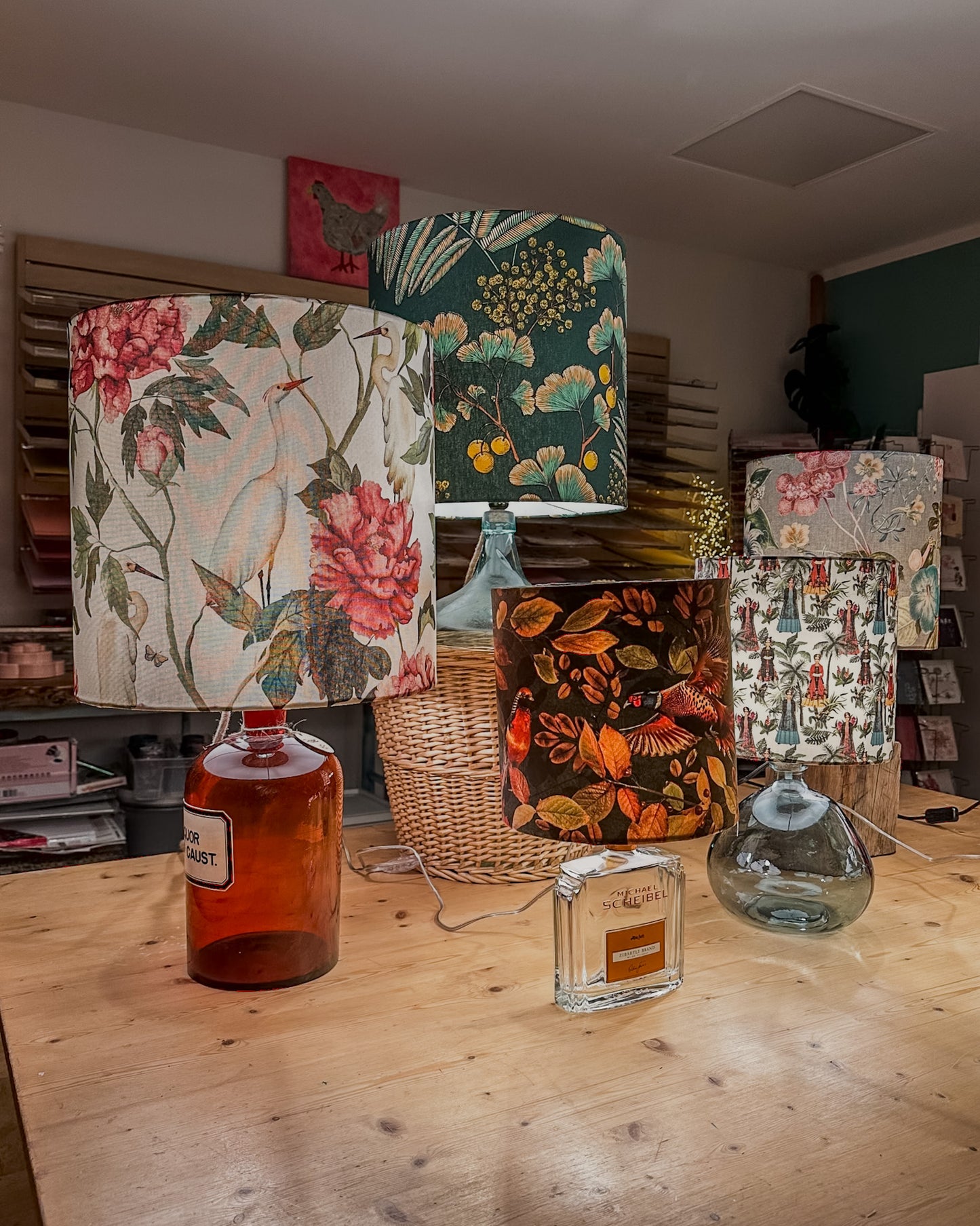 Workshop: Lampenschirme anfertigen