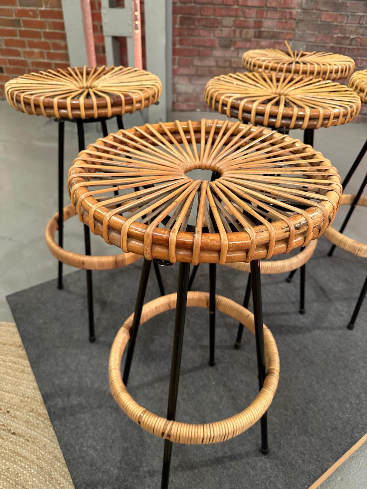 Nur noch 3 Stück: Designerhocker aus den 1950er Jahren - aus Bares für Rares vom 10. Oktober 2024 - Werkstattfürschönes