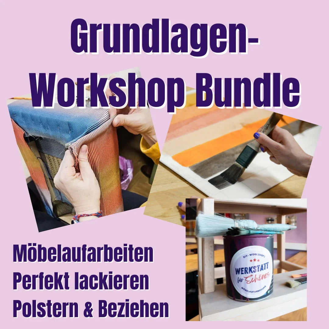 Workshop-Bundle: Drei Kurse – ein Preis – geballtes DIY-Wissen