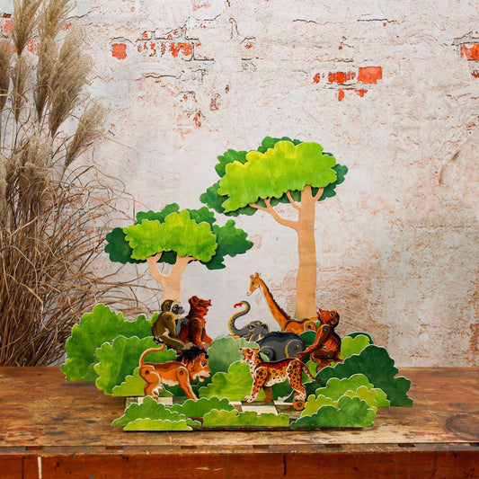 "Aus tristem Spiel-Zoo wird Diorama" - Händlerstücke vom 27.03.2022 - Werkstattfürschönes