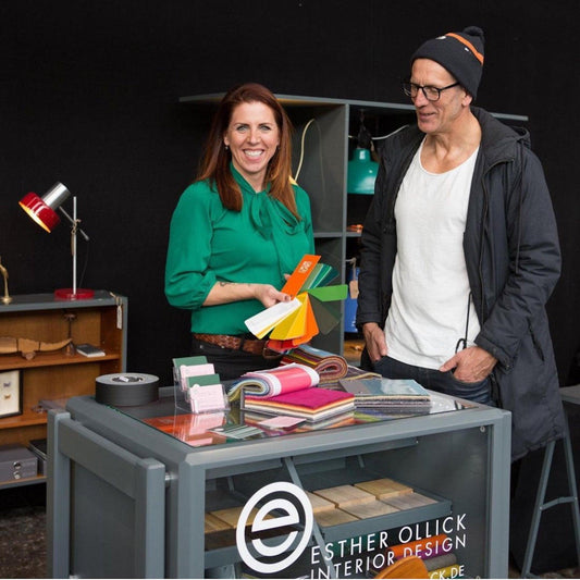 70er Jahre Vitrine als Mustertheke oder Counter für Messen - Werkstattfürschönes