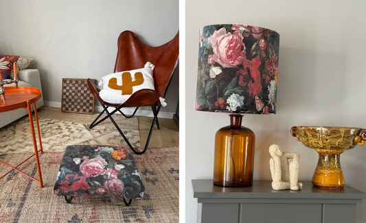 🌸 Grüße aus Schweden – ein Workshop-Projekt mit Rosenstoff und Hairpin-Legs