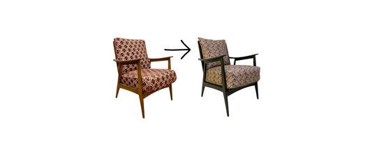 vorher–nachher: Easy Chair Makeover