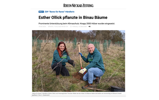02/23 Baumpflanzaktion mit Green Forest Fund