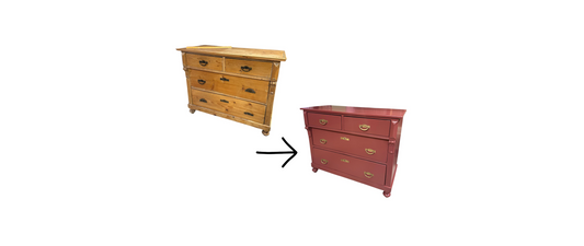 vorher-nachher: Gründerzeitkommode erneuert