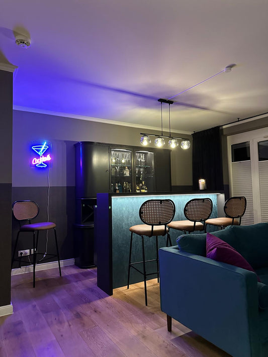 Deko-Profis Room Makeover: Bar-Wohnzimmer