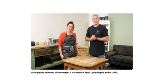 06/23 LIGNOCOLOR: Hartwachsöl & Upcycling