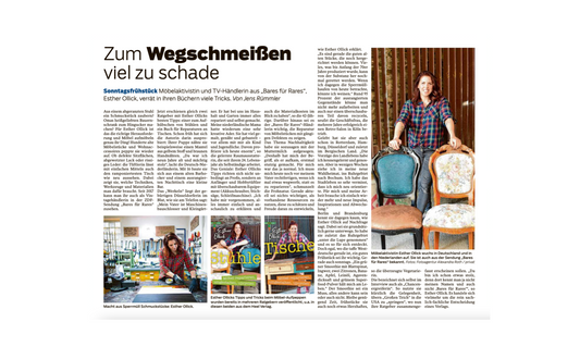 11/22 MAZ Portrait: Möbel retten statt wegwerfen