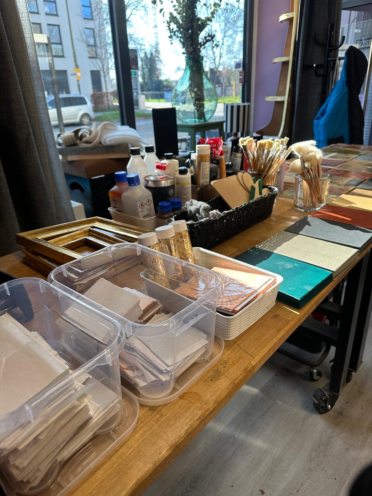 Workshop: Blattmetall-Veredelung