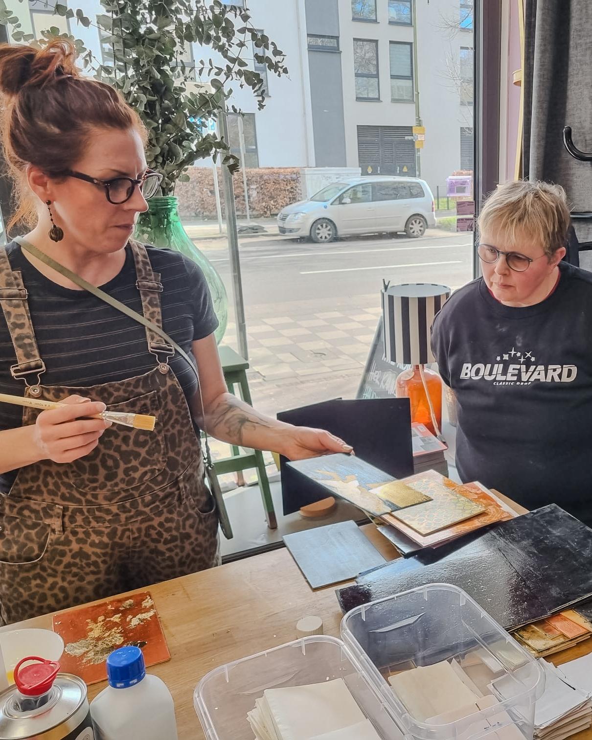 Workshop: Blattmetall-Veredelung