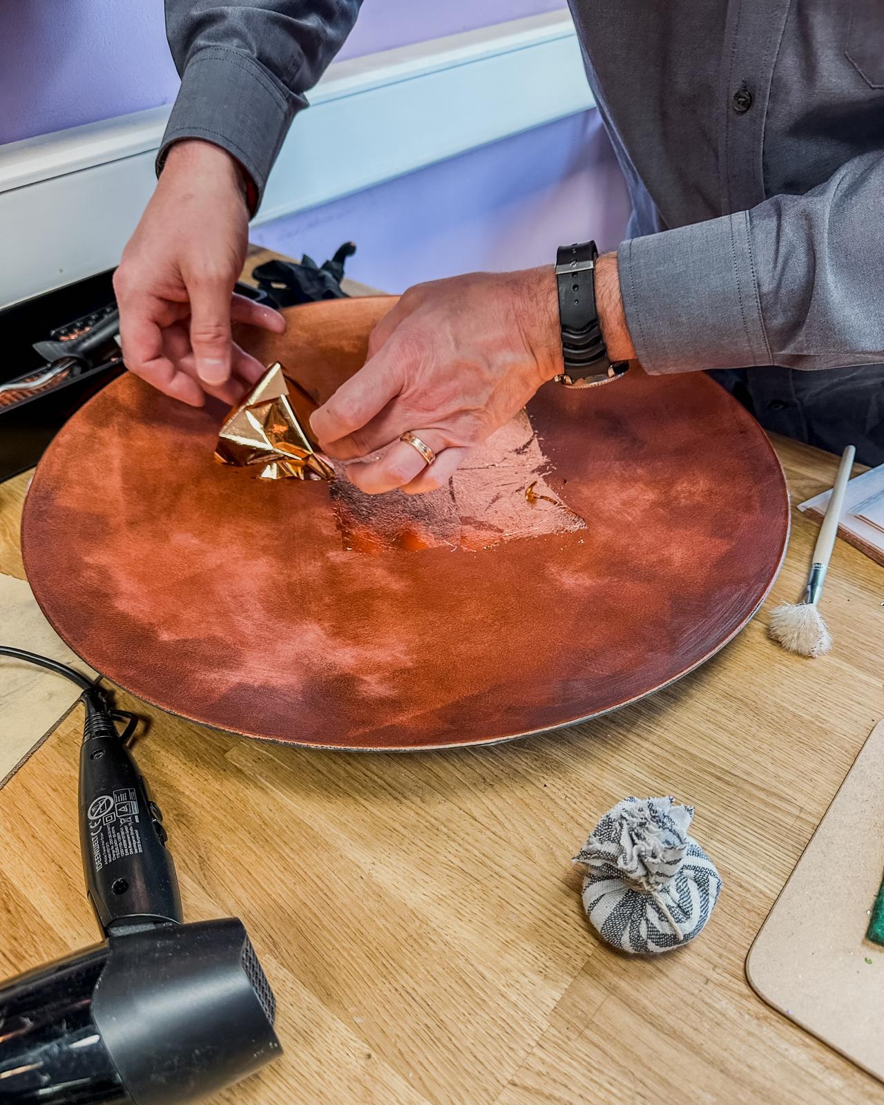 Workshop: Blattmetall-Veredelung