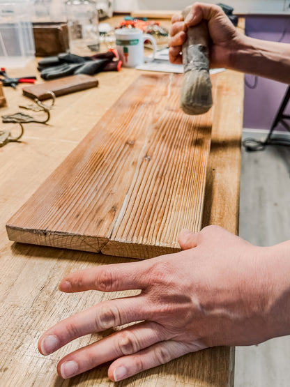 Workshop: Holz reparieren und bearbeiten