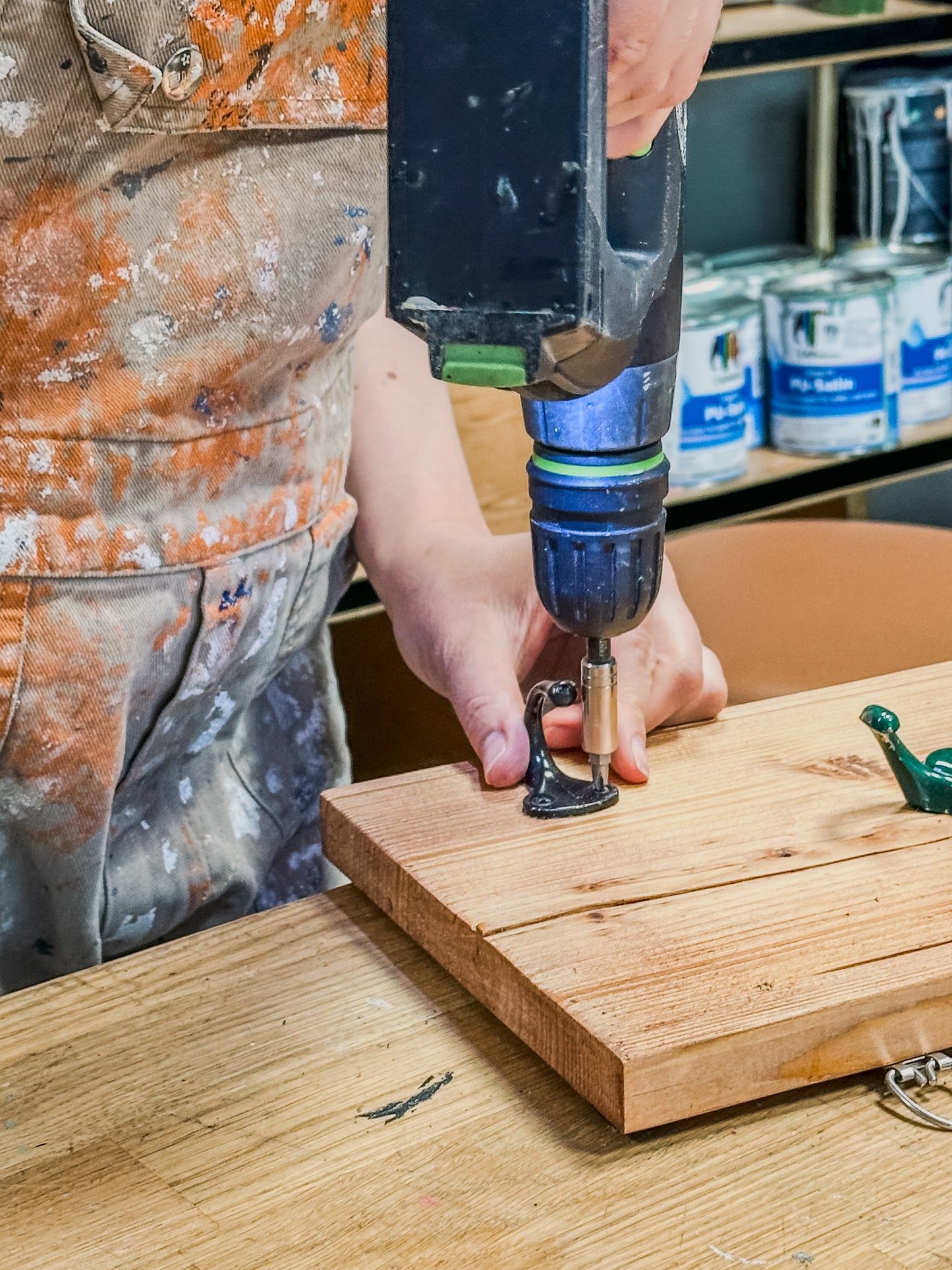 Workshop: Holz reparieren und bearbeiten