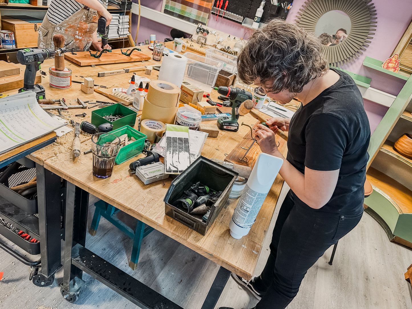 Workshop: Holz reparieren und bearbeiten