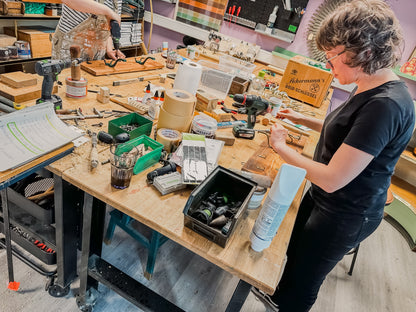Workshop: Holz reparieren und bearbeiten