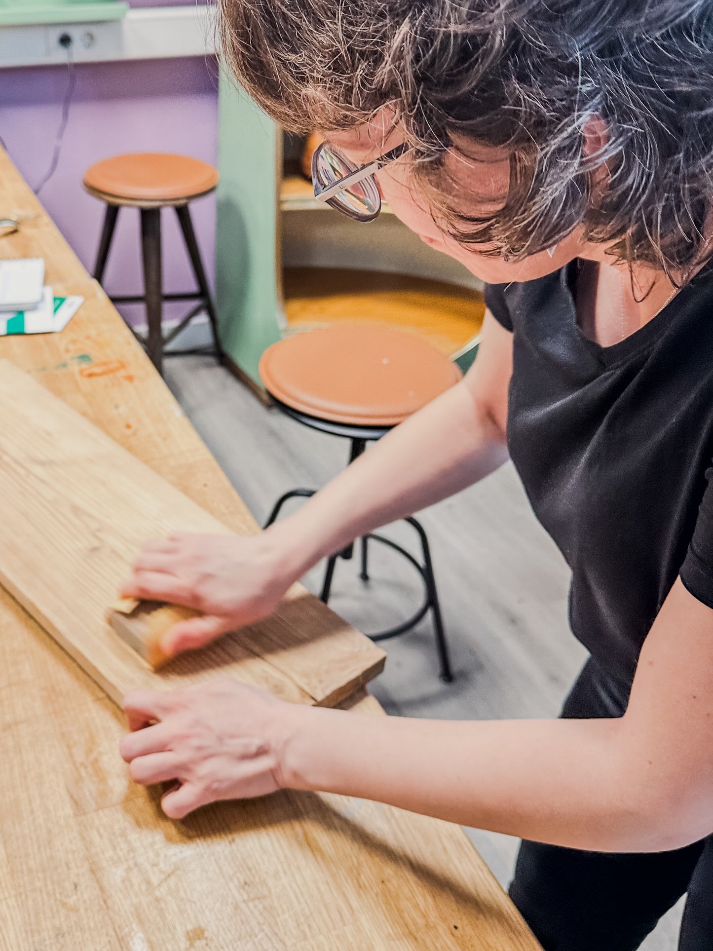 Workshop: Holz reparieren und bearbeiten