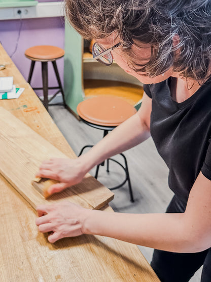 Workshop: Holz reparieren und bearbeiten