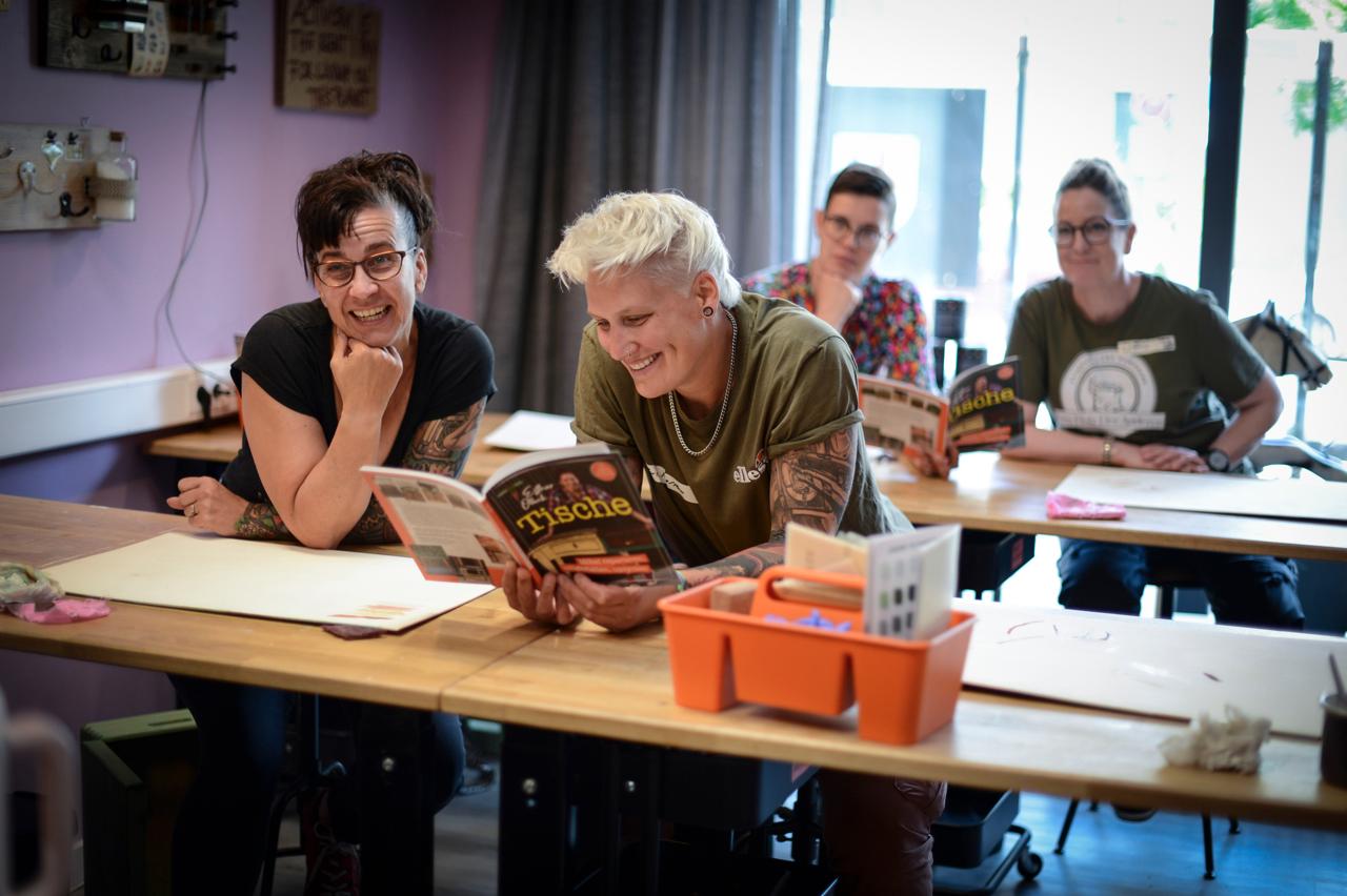 Möbelaufarbeitung - Grundlagen-Workshop - Frankfurt