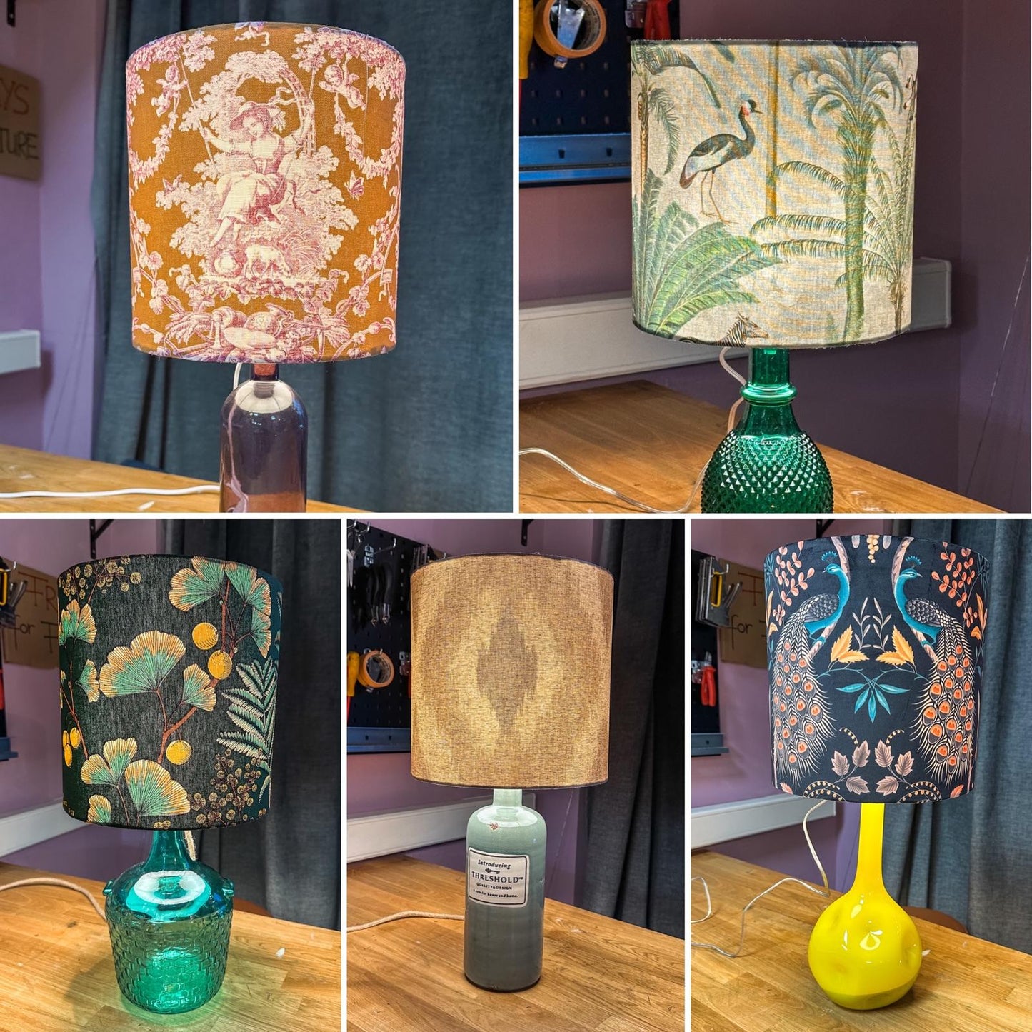 Lampenschirme anfertigen & Tischleuchten kreieren - Frankfurt