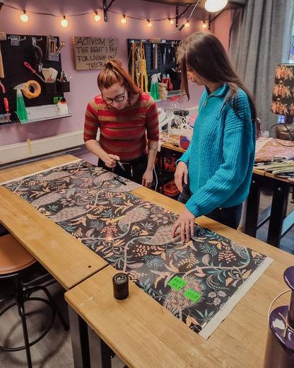 Workshop: Lampenschirme anfertigen