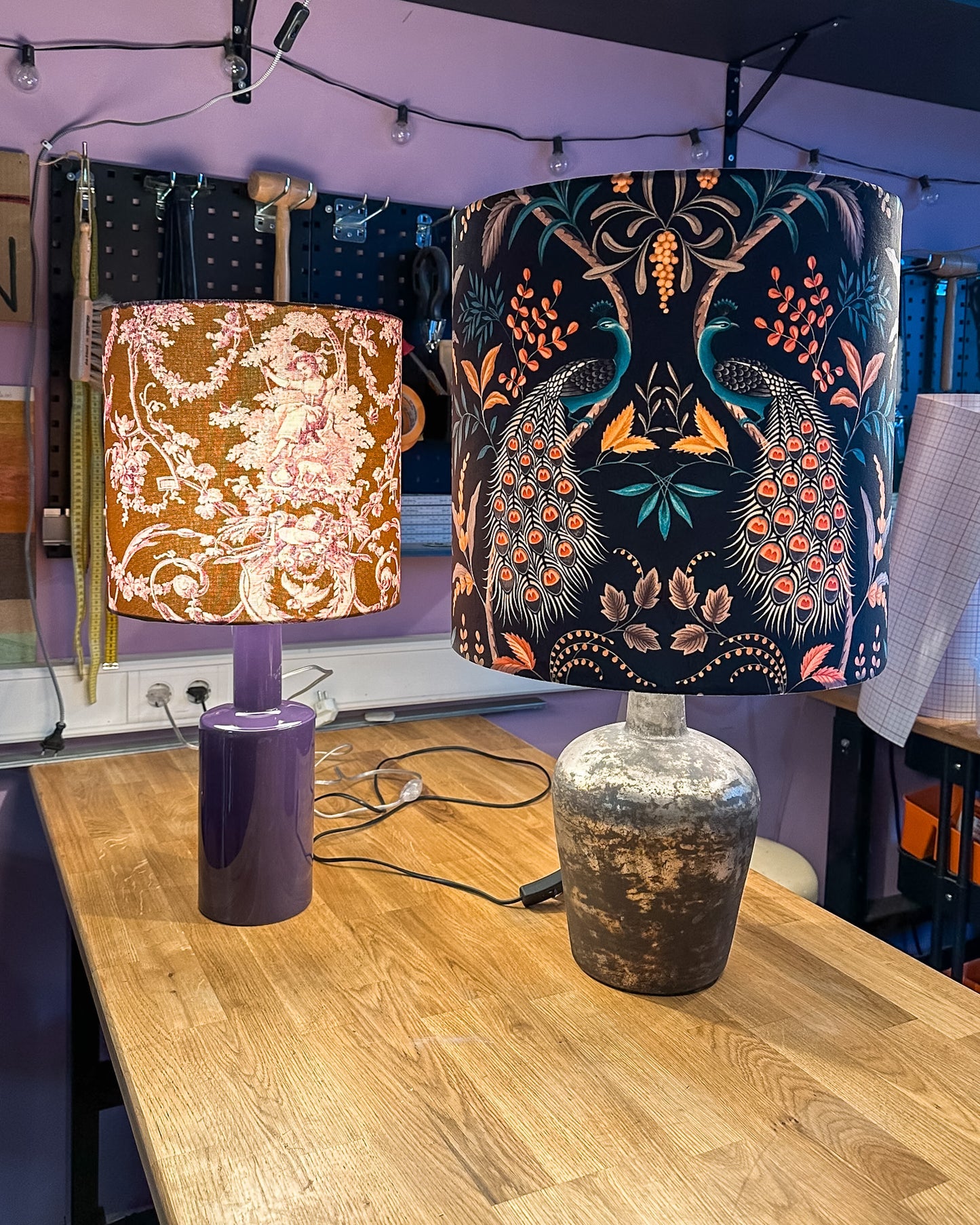 Workshop: Lampenschirme anfertigen