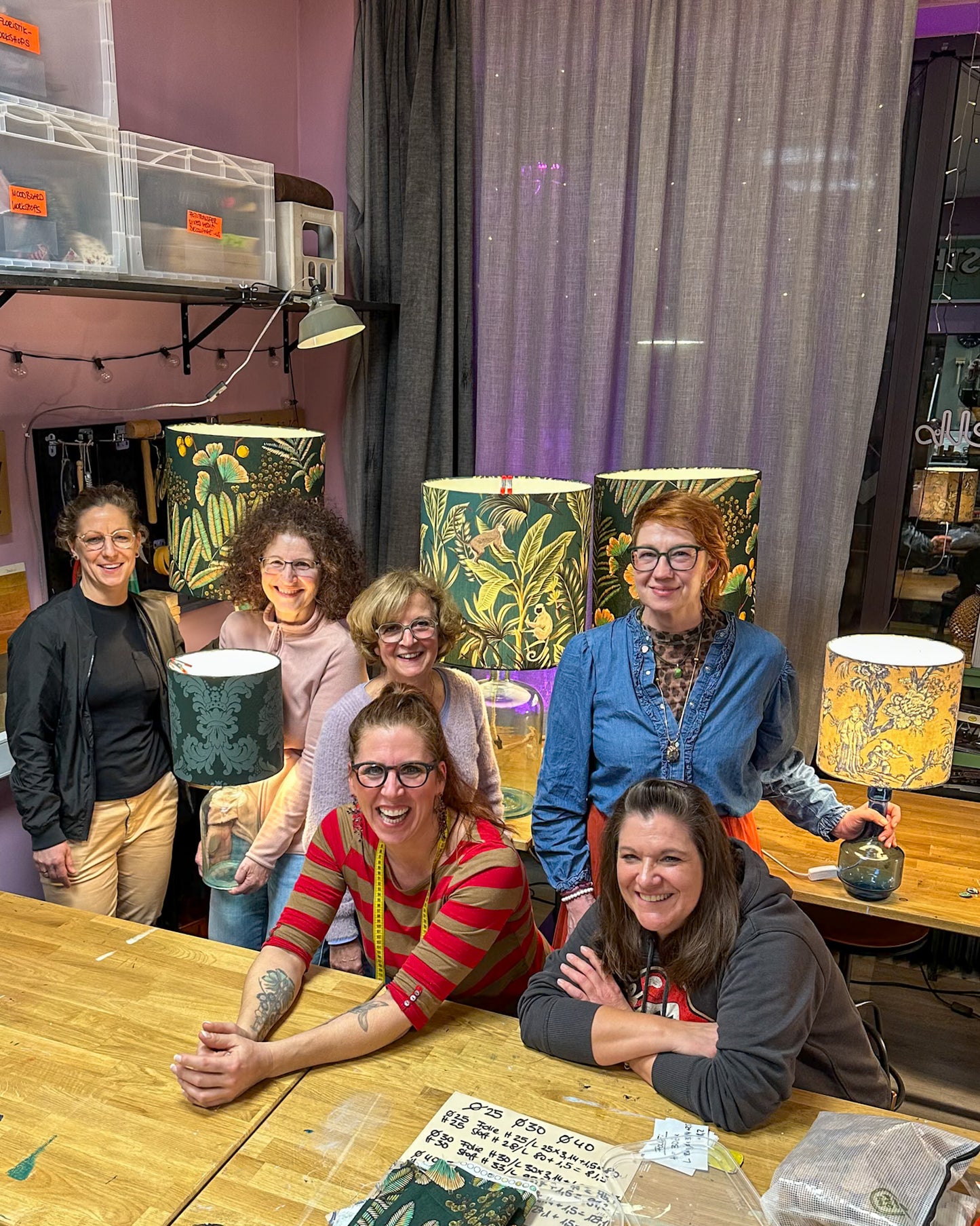 Workshop: Lampenschirme anfertigen