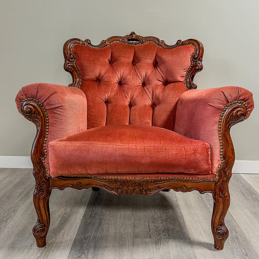 Sessel "Agathe" - Statement in Altrosa!