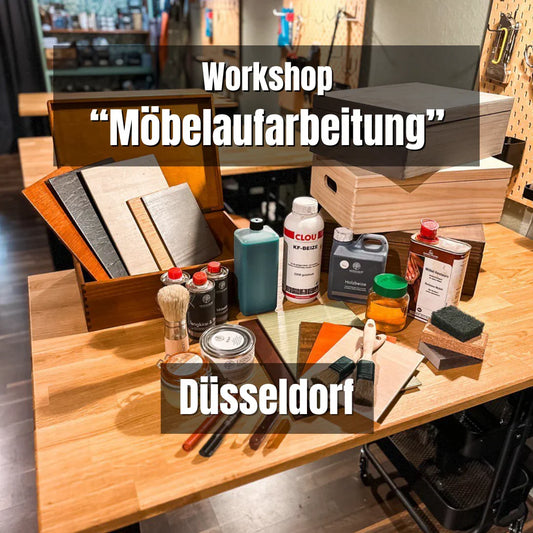 So., 19. Oktober: Möbelaufarbeitung - Grundlagen-Workshop - 10-17 Uhr - Düsseldorf