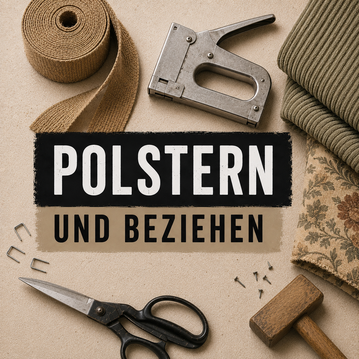 Workshop: Polstern und Beziehen