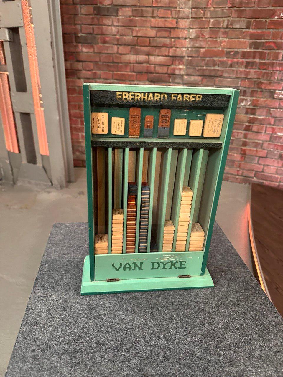 Seltener Radiergummi-Automat von Van Dyke/E. Faber aus den 1950er/60er Jahren - aus Bares für Rares 2024 - Werkstattfürschönes