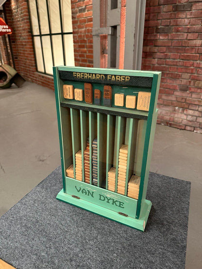 Seltener Radiergummi-Automat von Van Dyke/E. Faber aus den 1950er/60er Jahren - aus Bares für Rares 2024 - Werkstattfürschönes