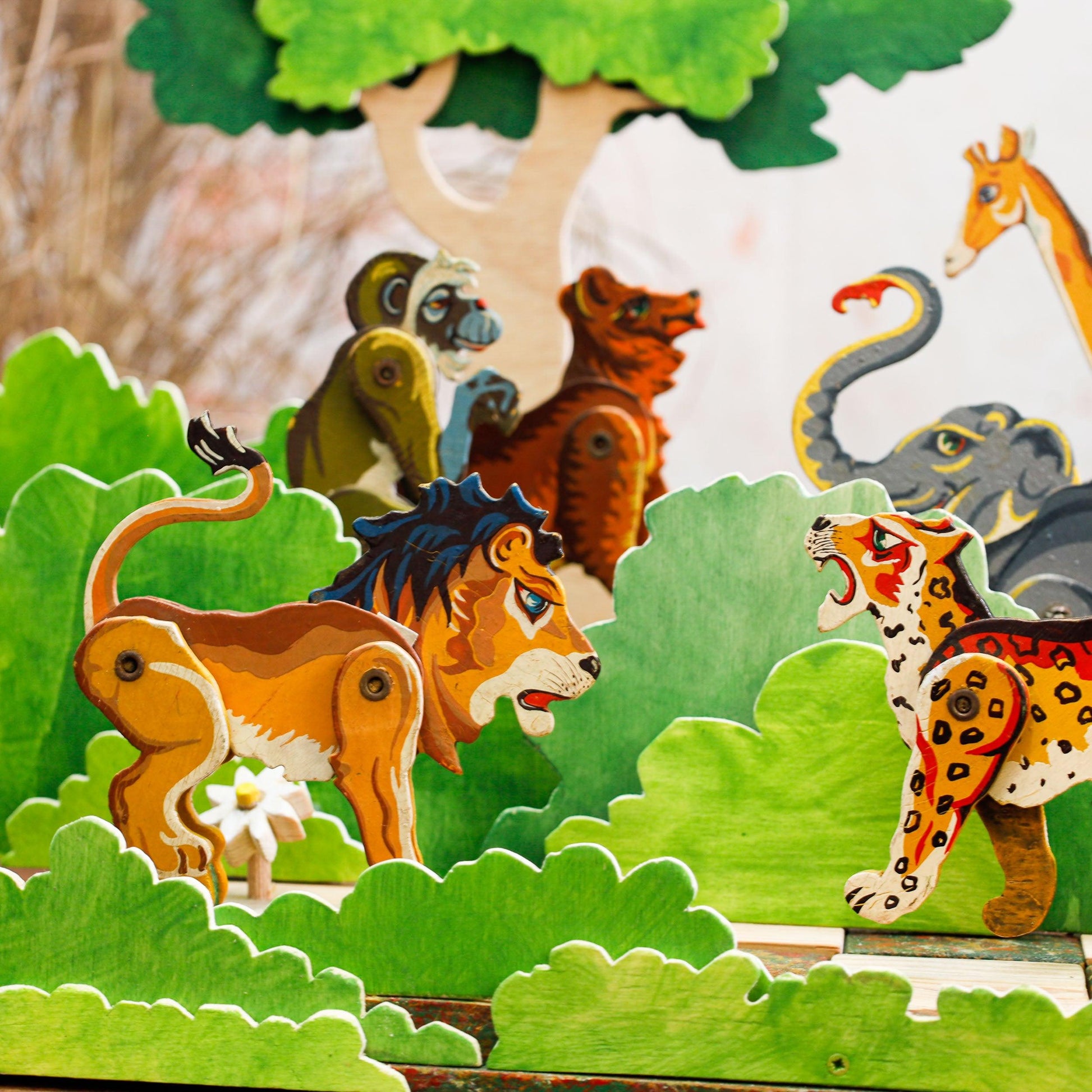 "Aus tristem Spiel-Zoo wird Diorama" - Händlerstücke vom 27.03.2022 - Werkstattfürschönes