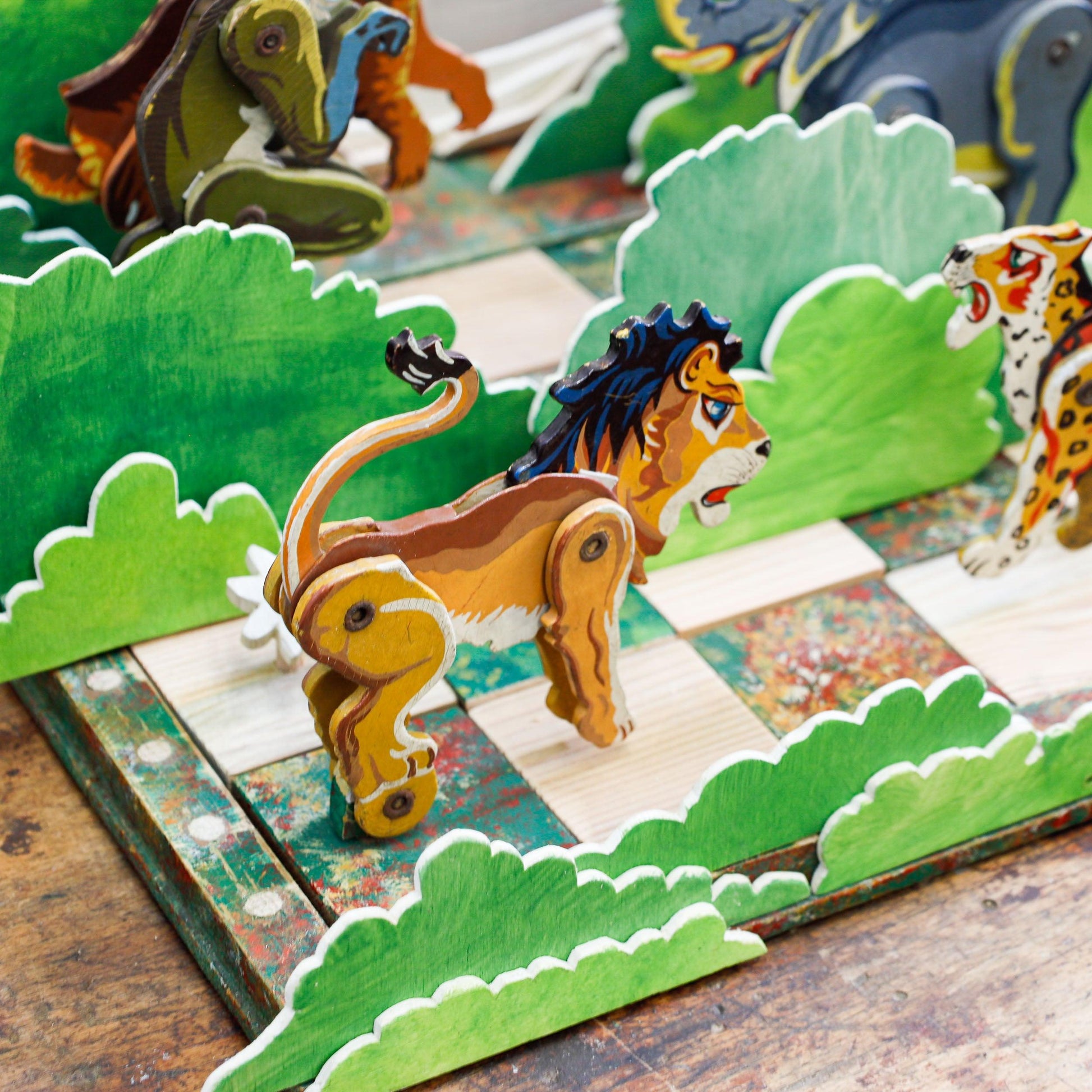 "Aus tristem Spiel-Zoo wird Diorama" - Händlerstücke vom 27.03.2022 - Werkstattfürschönes