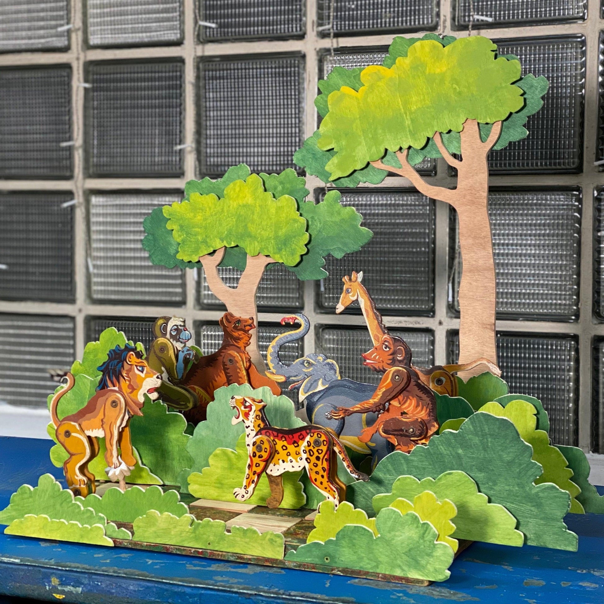 "Aus tristem Spiel-Zoo wird Diorama" - Händlerstücke vom 27.03.2022 - Werkstattfürschönes