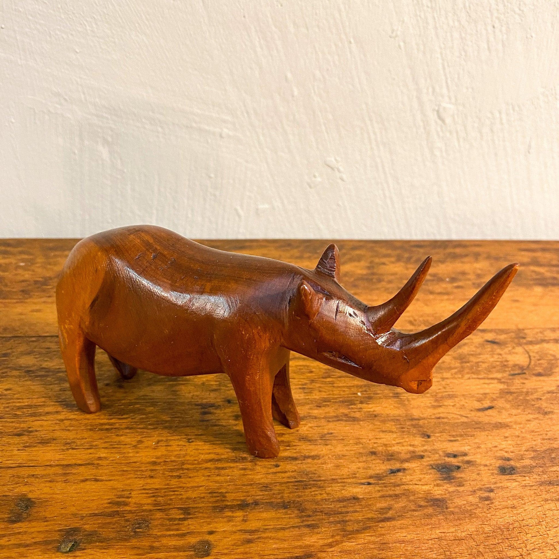 Konvolut Holztiere versch. Edelhölzer, Mid Century Dekoklassiker - Werkstattfürschönes